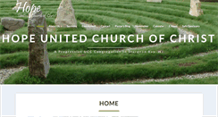 Desktop Screenshot of hopechurchdc.org